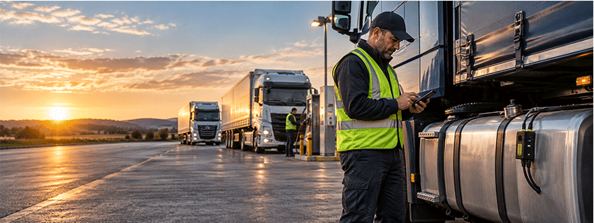 Solução de monitorização do nível de combustível para frotas de transporte rodoviário de mercadorias e logística
